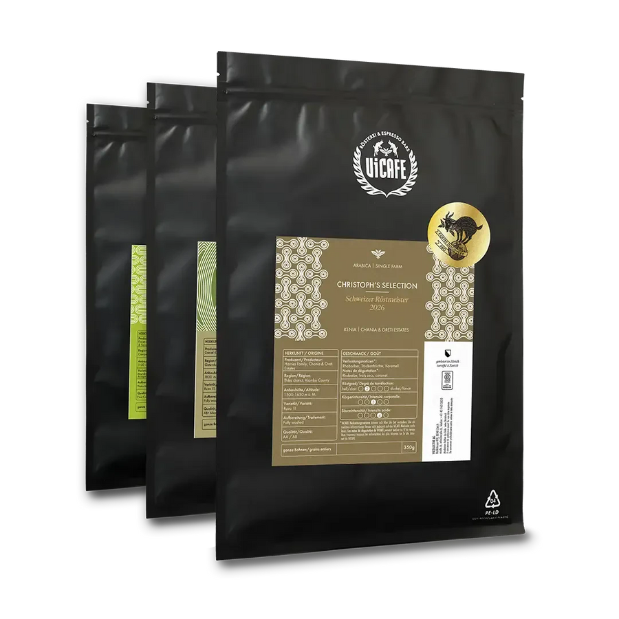 ViCAFE Coffee Discovery Subscription – Specialty Coffee Abo mit wechselnden Raritäten, alle zwei Monate frisch in Zürich geröstet und geliefert.