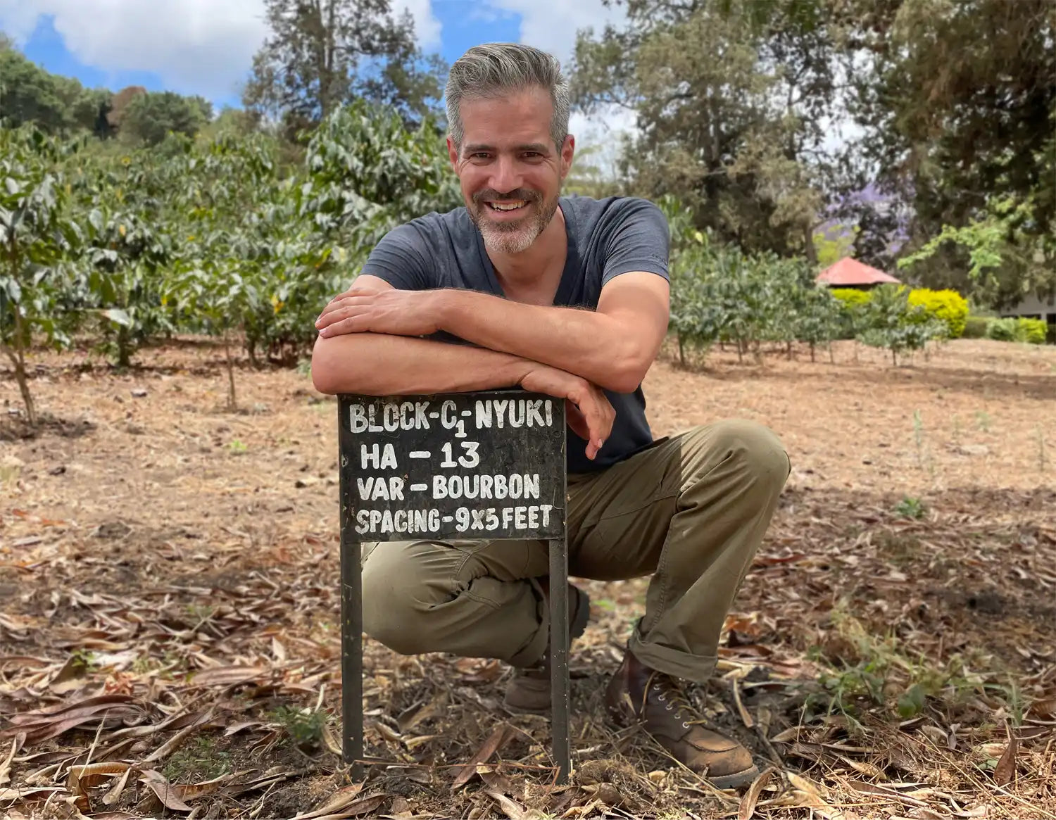 ViCAFE Gründer Christian Forrer auf einer Kaffeefarm – Ursprung der ViCAFE Spezialitätenkaffee-Philosophie